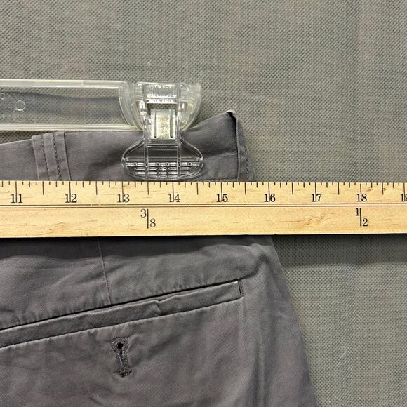 J.Crew Varick Shorts Men's Size W30 / Inseam 5in Gray Stretch Slash Pockets - Picture 6 of 7